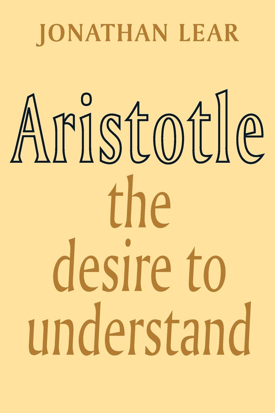 Aristotle: The Desire To Understand