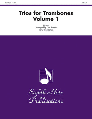 Trios For Trombones, Vol 1: Score & Parts (Eighth Note Publications, Vol 1),Used