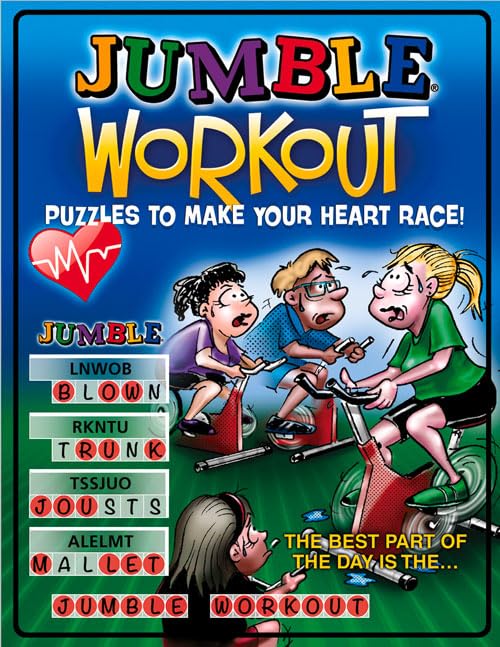 Jumble Workout: Puzzles to Make Your Heart Race! (Jumbles),Used