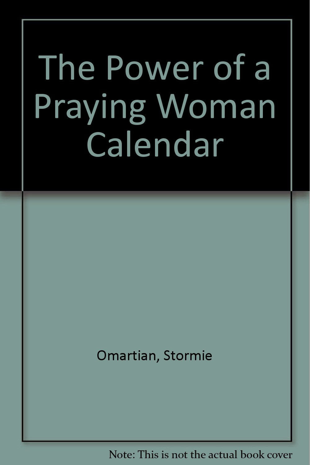 The Power Of A Praying Woman Calendar,Used