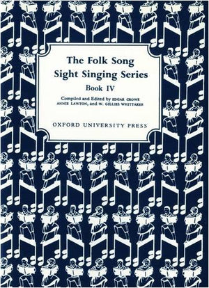 Folk Song Sight Singing Book 4 (Folk Song Sight Singing),Used