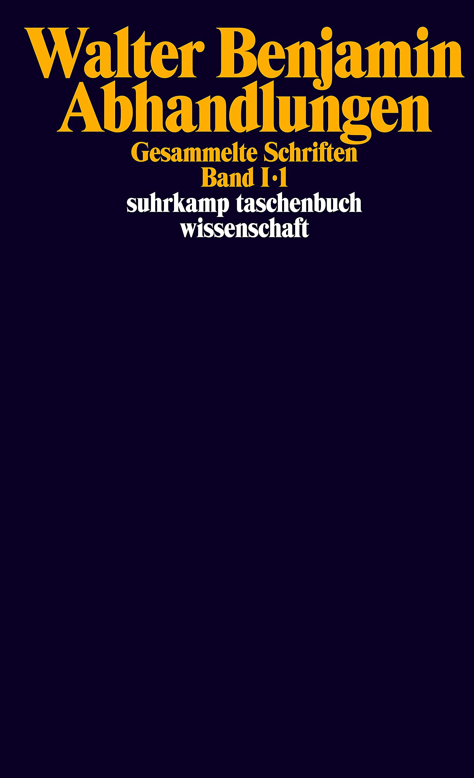 Gesammelte Schriften I. Abhandlungen.,Used