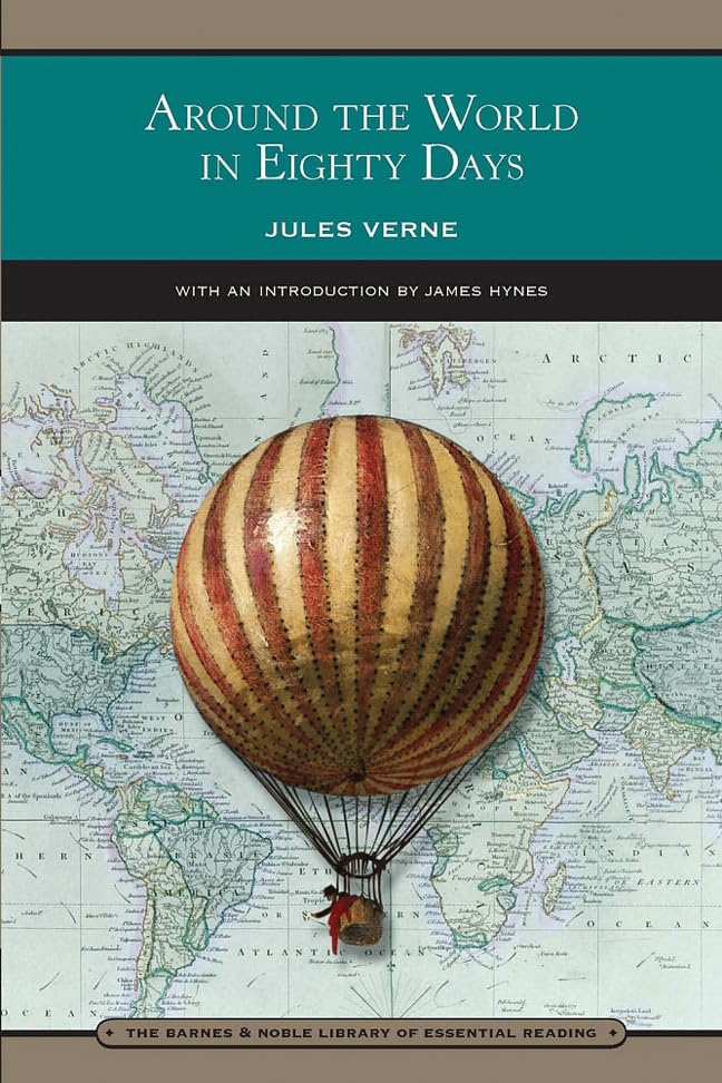 Around the World in Eighty Days (Barnes & Noble Library of Essential Reading),Used