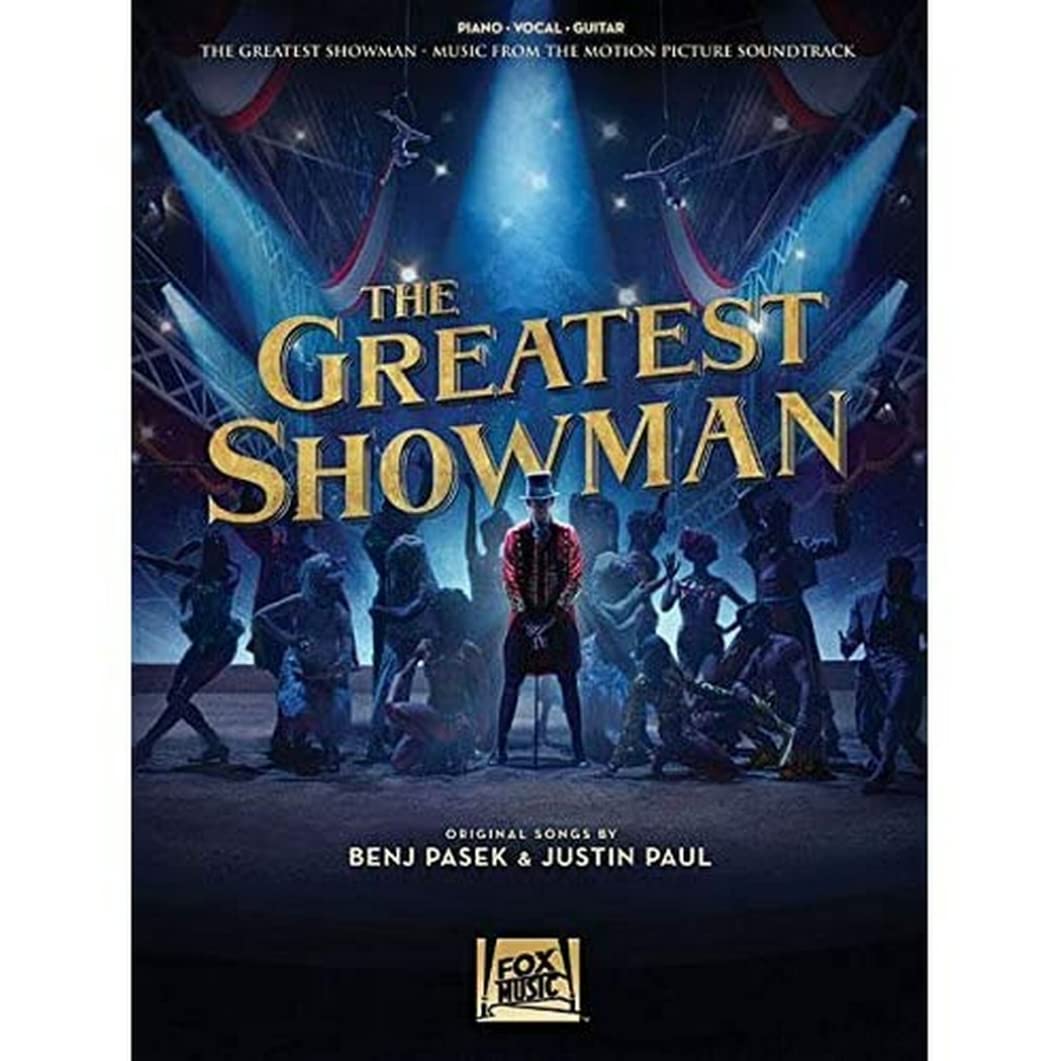 The Greatest Showman  Music from the Motion Picture Soundtrack  Piano/Vocal/Guitar Songbook  Official Sheet Music from the Moti,Used
