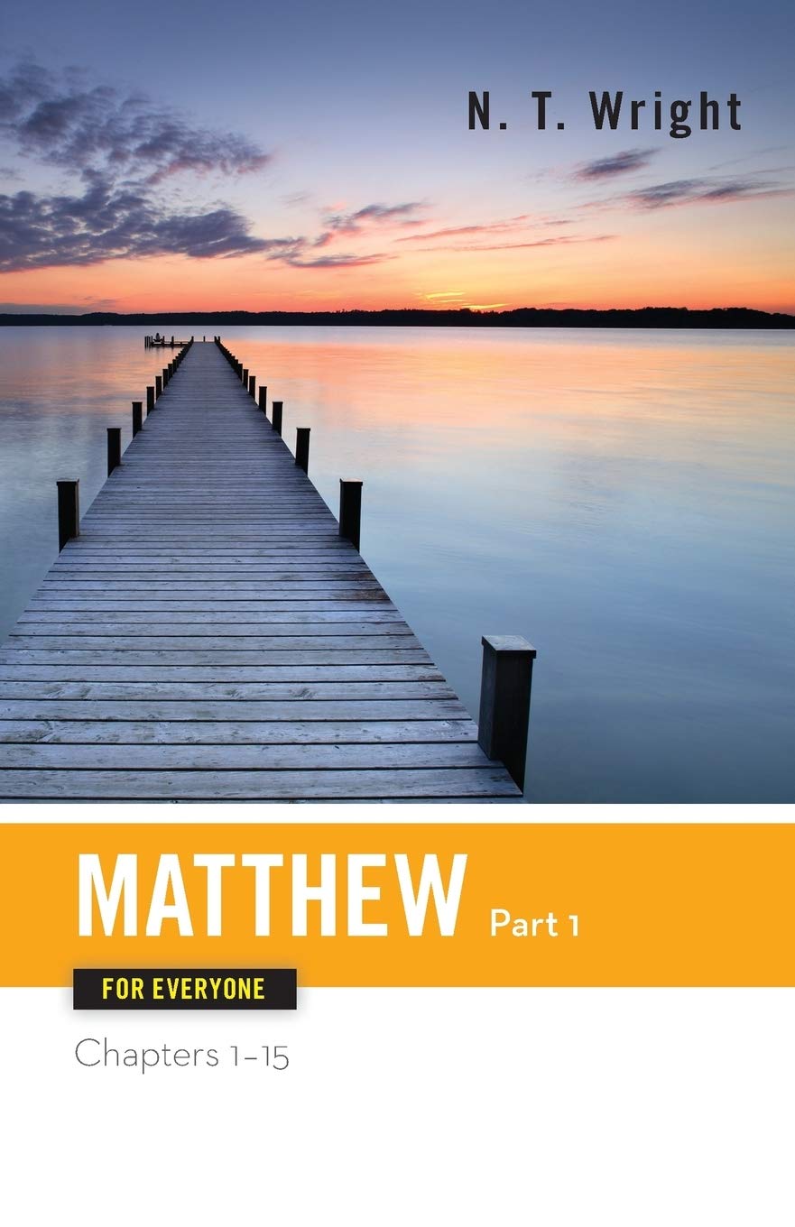 Matthew for Everyone, Part 1 (The New Testament for Everyone),Used