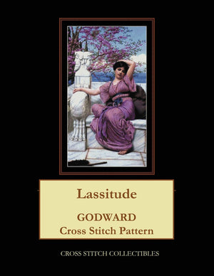 Lassitude: Godward Cross Stitch Pattern,Used