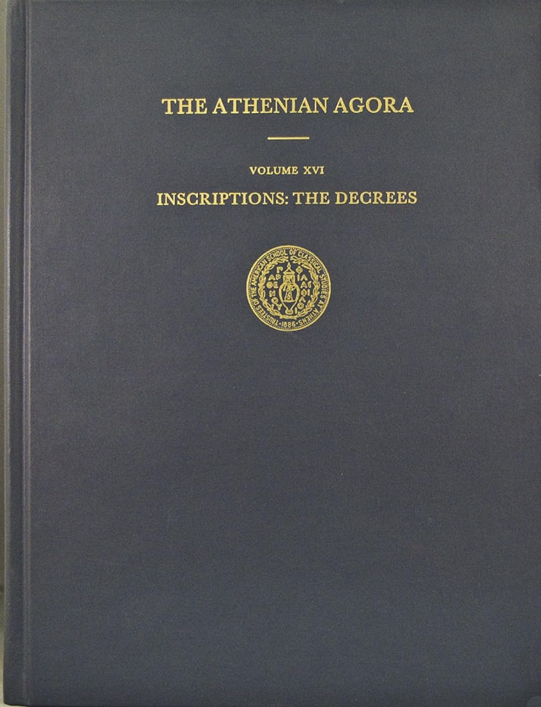 Inscriptions: The Decrees (Athenian Agora),Used