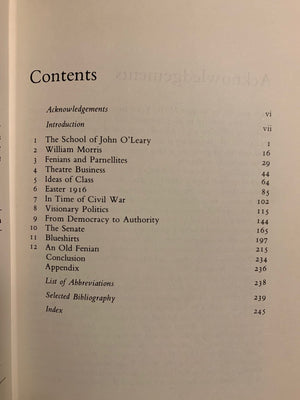 Yeats, Ireland and Fascism (The Gotham Library of the New York University Press),Used