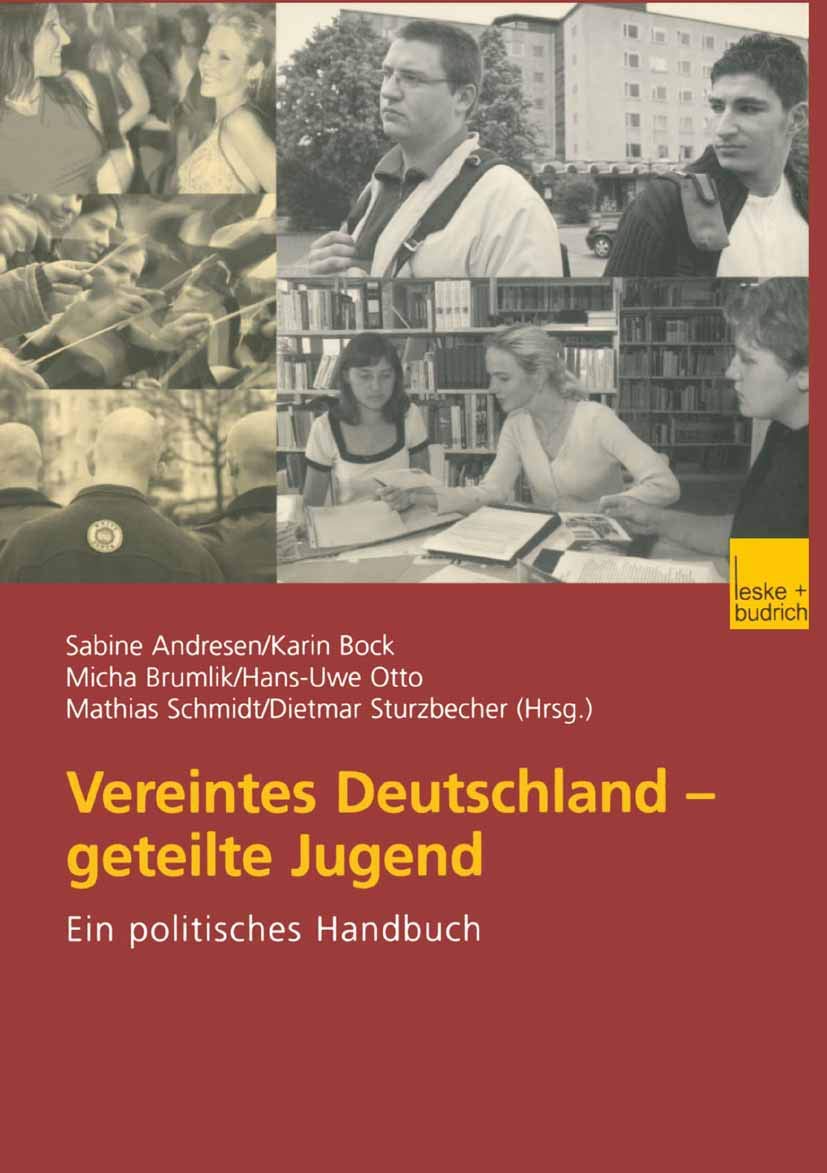Vereintes Deutschland  geteilte Jugend: Ein politisches Handbuch (German Edition),Used