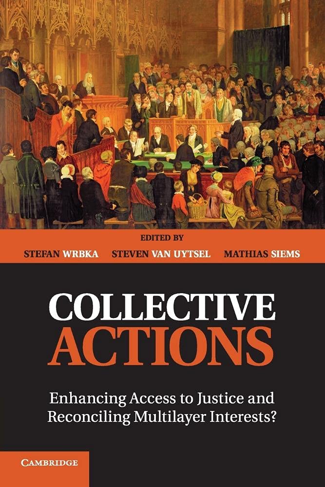 Collective Actions: Enhancing Access to Justice and Reconciling Multilayer Interests?,Used