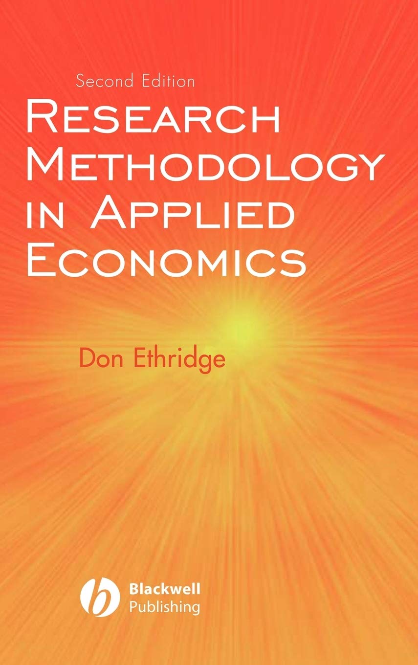 Research Methodology In Applied Economics,Used