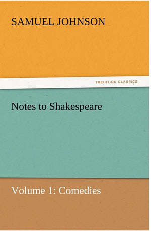 Notes to Shakespeare,Used