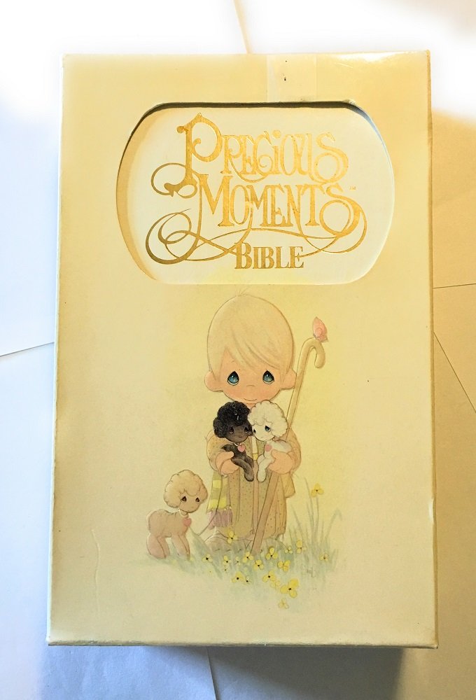 Precious Moments Bible: New King James Version/Child's Edition/Illustrated White,New