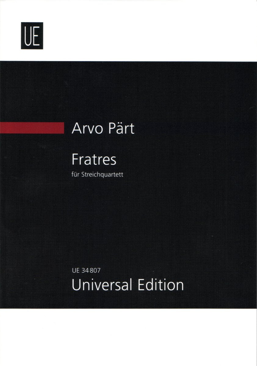 Fratres (for Two Violins, Viola & Cello),Used