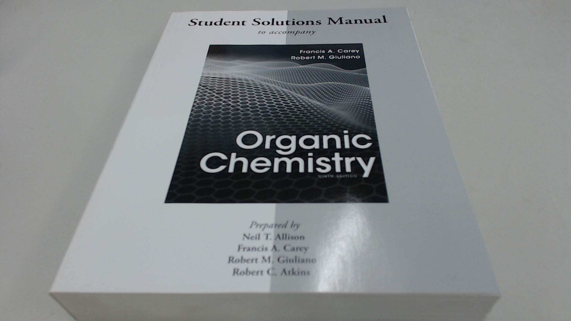 Solutions Manual For Organic Chemistry,New
