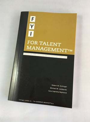 FYI for Talent Management,Used