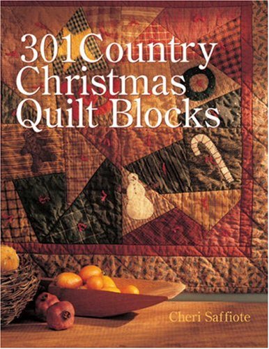 301 Country Christmas Quilt Blocks,New