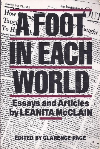 A Foot in Each World: Essays and Articles,Used