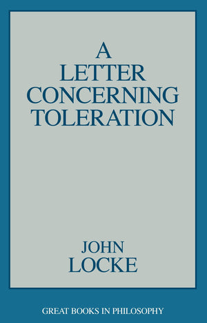 A Letter Concerning Toleration (Great Books in Philosophy),Used