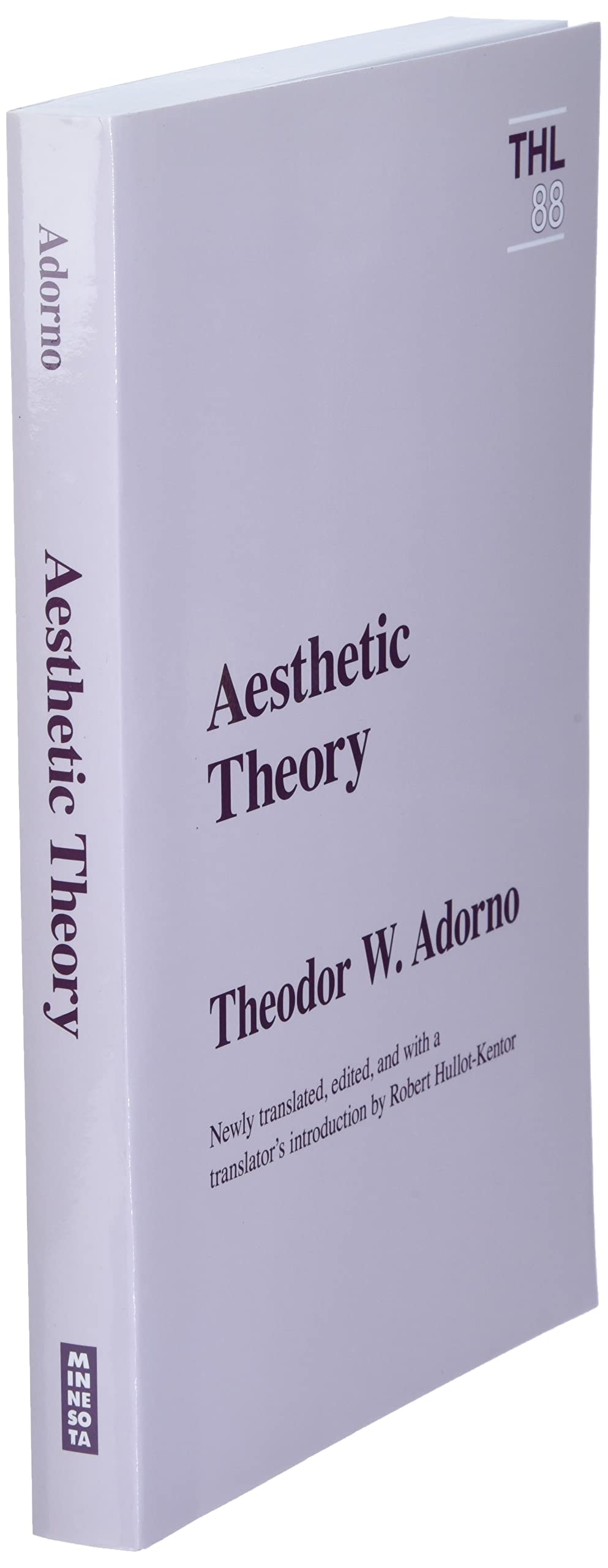 Aesthetic Theory (Volume 88) (Theory And History Of Literature),New