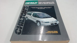 General Motors: Lumina/Sihouette/Trans Sport APVs 199091,Used