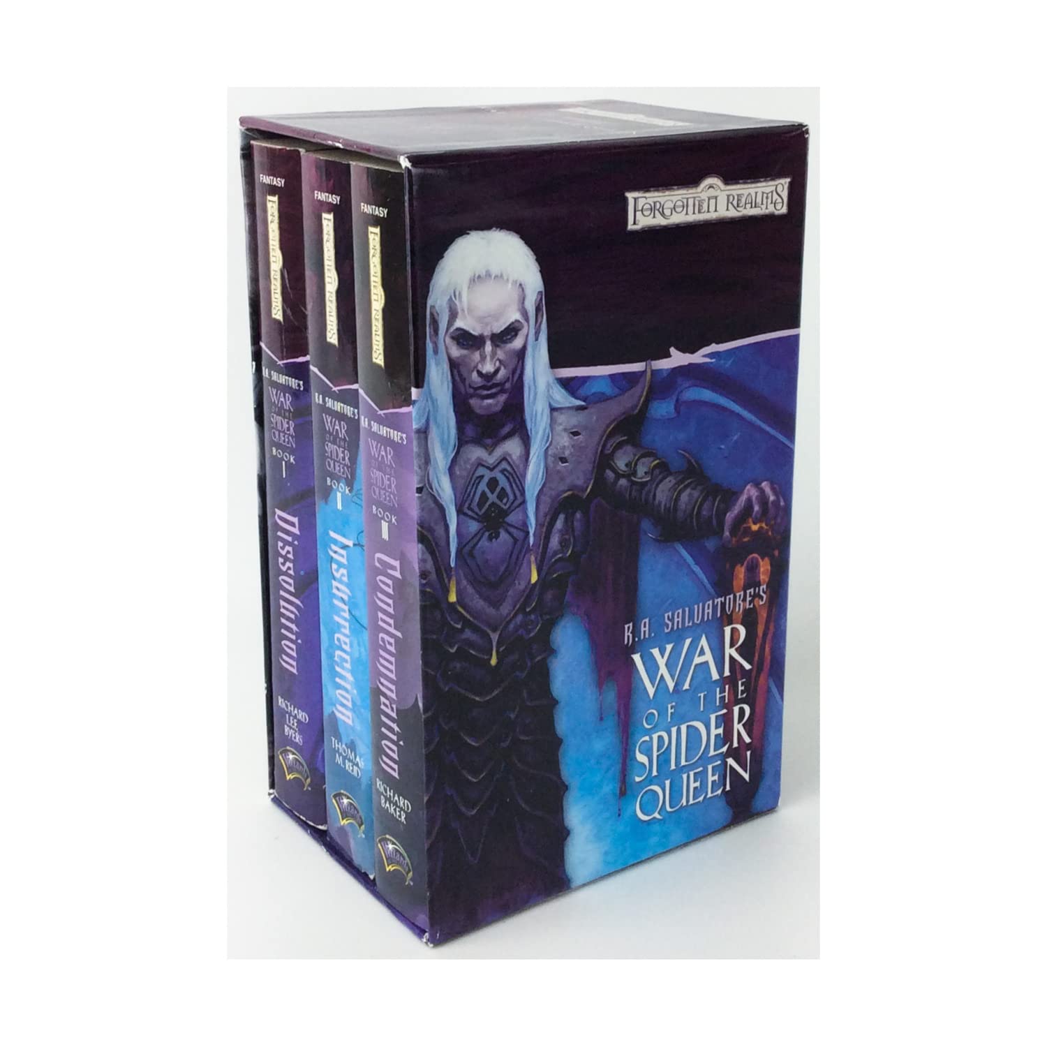 War of the Spider Queen Gift Set, Part I (R.A Salvatore Presents the War of the Spider Queen),Used