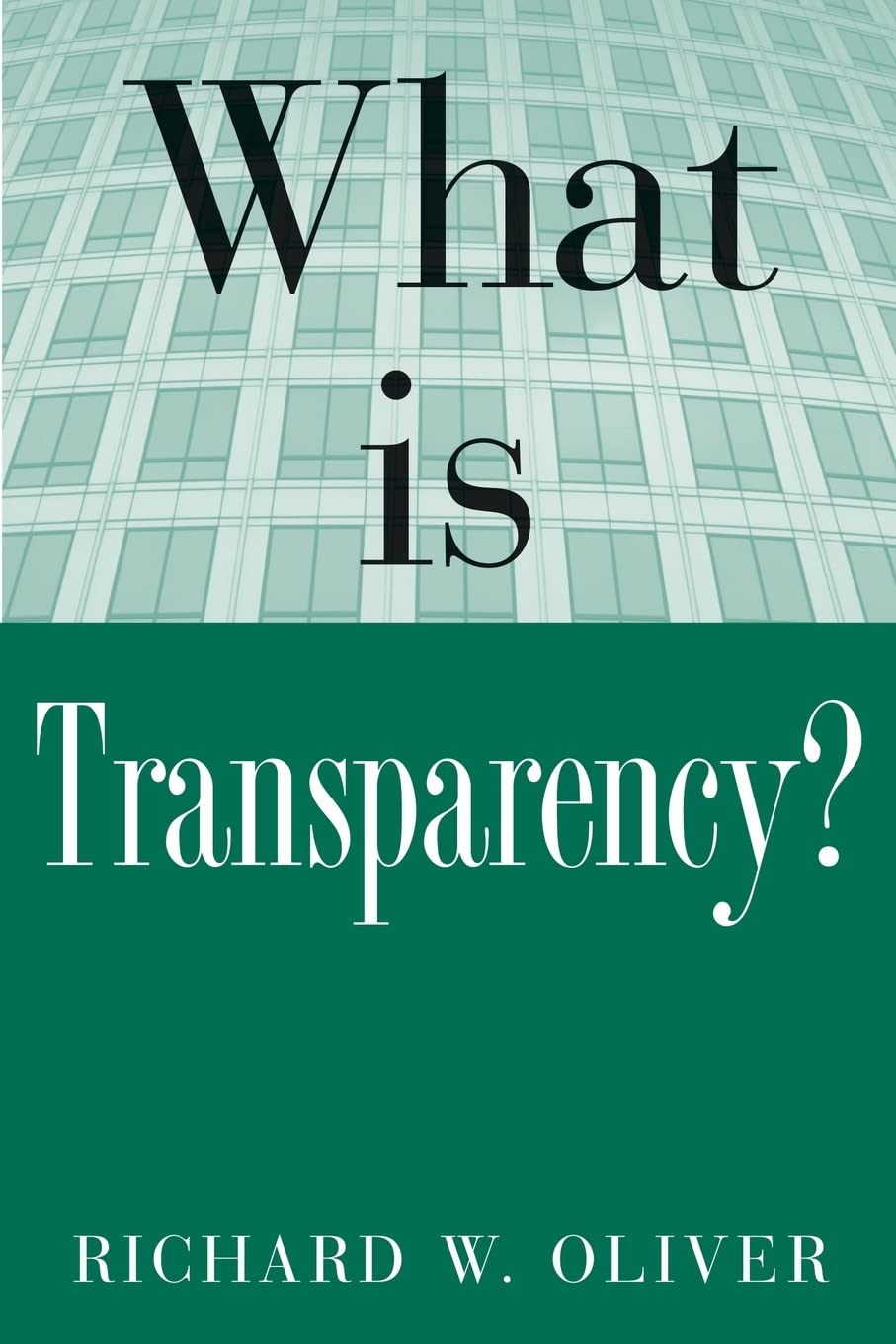 What is Transparency?,Used