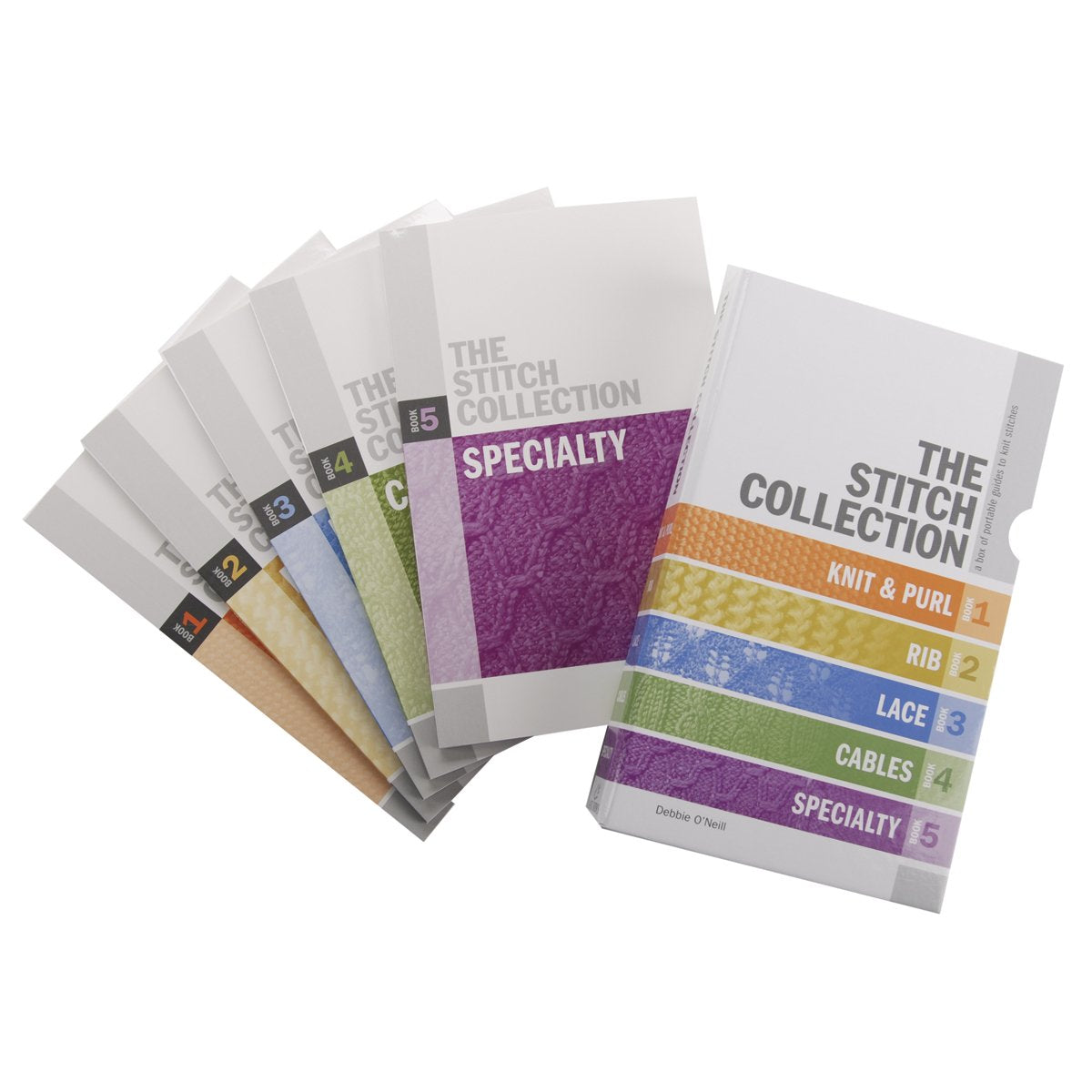 The Stitch Collection: A Box of Portable Guides to Knit Stitches,Used