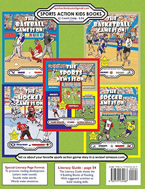 The Football Game Is On !: The Wildcats vs. The Mustangs (Sports Action Kids Books),Used