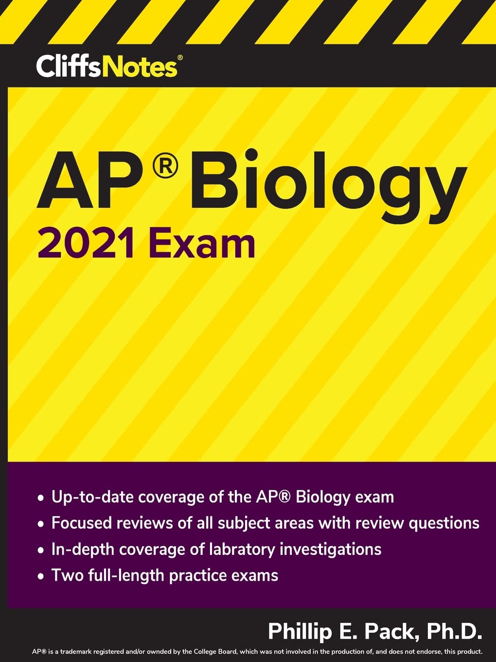 CliffsNotes AP Biology 2021 Exam,Used