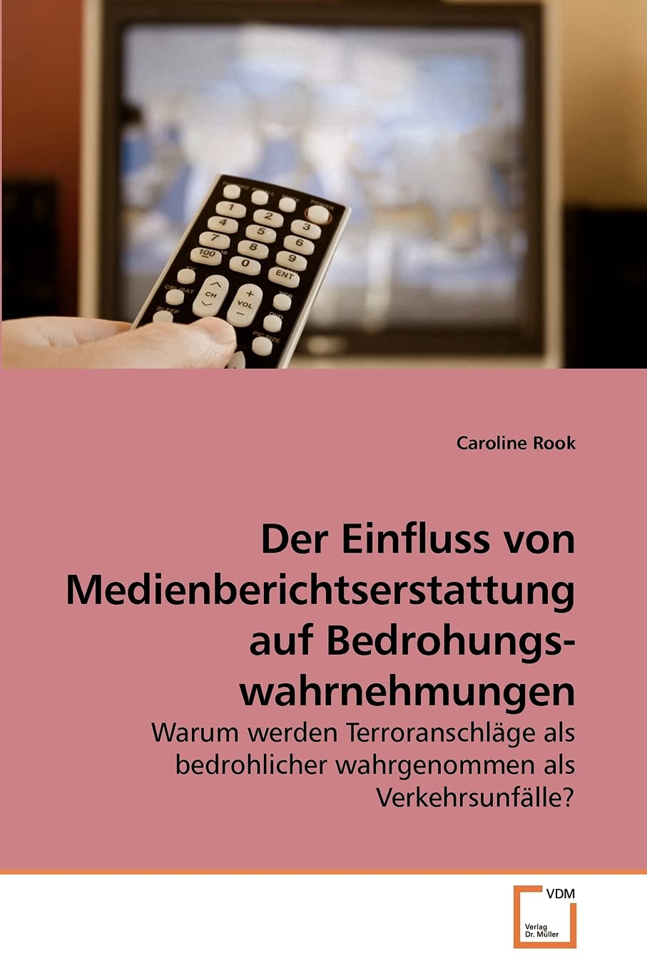 Der Einfluss von Medienberichtserstattung auf Bedrohungswahrnehmungen: Warum werden Terroranschlge als bedrohlicher wahrgenommen,Used