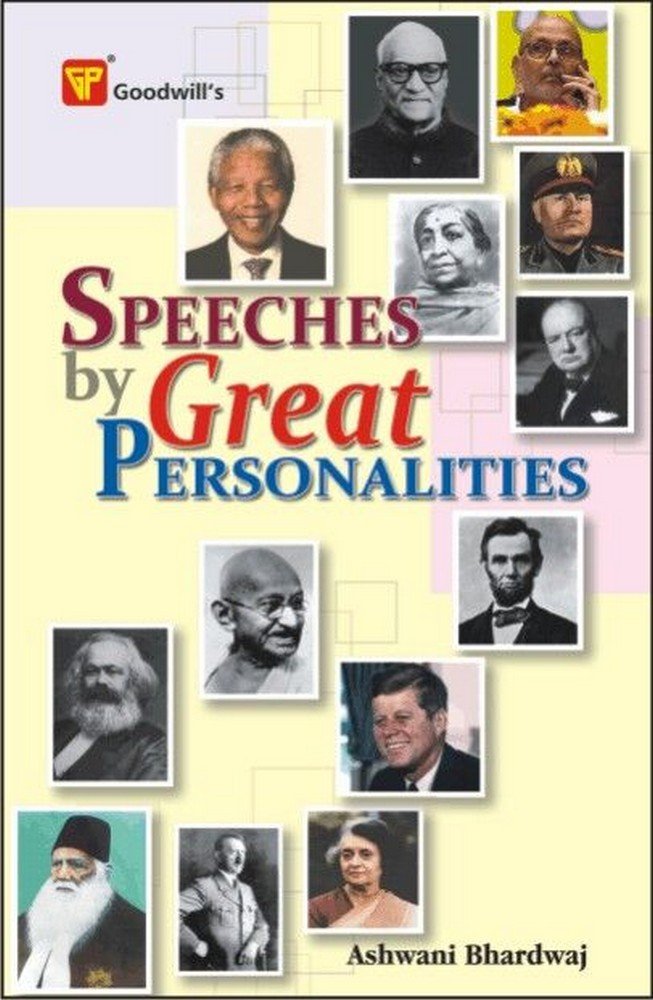 Speeches By Great Personalities