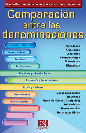 Comparacin entre las denominaciones: Principales denominaciones y sus doctrinas comparadas (Coleccion Temas de Fe) (Spanish Ed,Used
