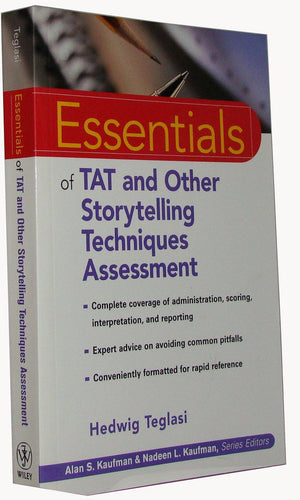 Essentials of TAT and Other Storytelling Techniques Assessment (Essentials of Psychological Assessment Series),Used