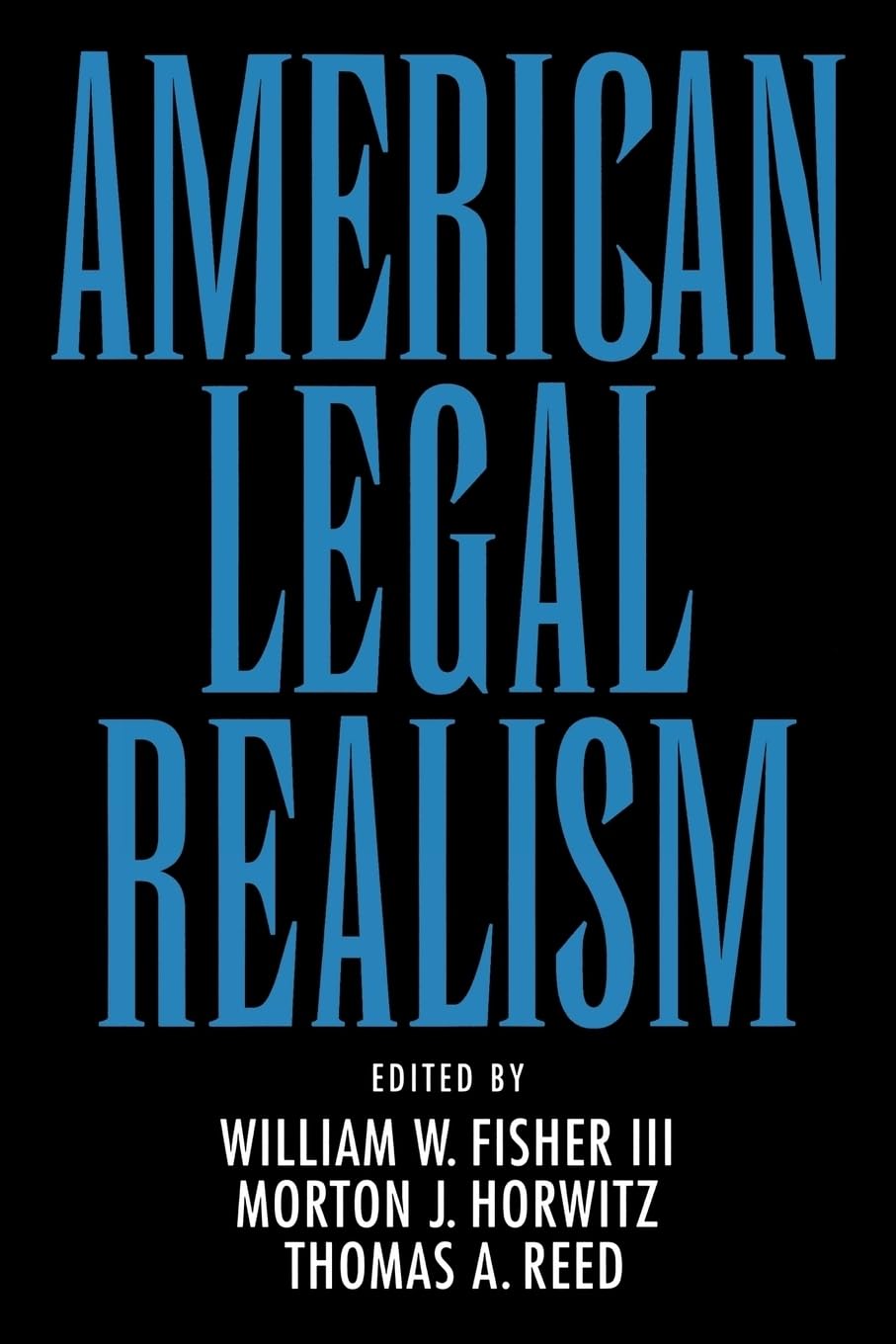 American Legal Realism,Used