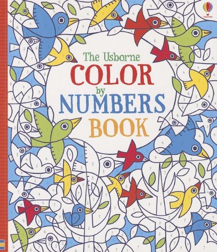 The Usborne Color by Numbers Book,Used
