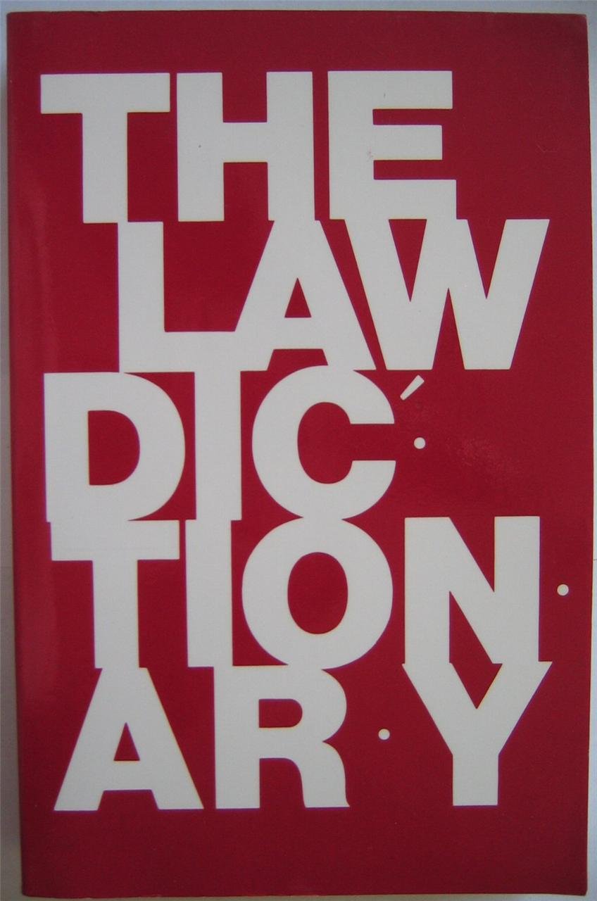 The Law Dictionary,Used