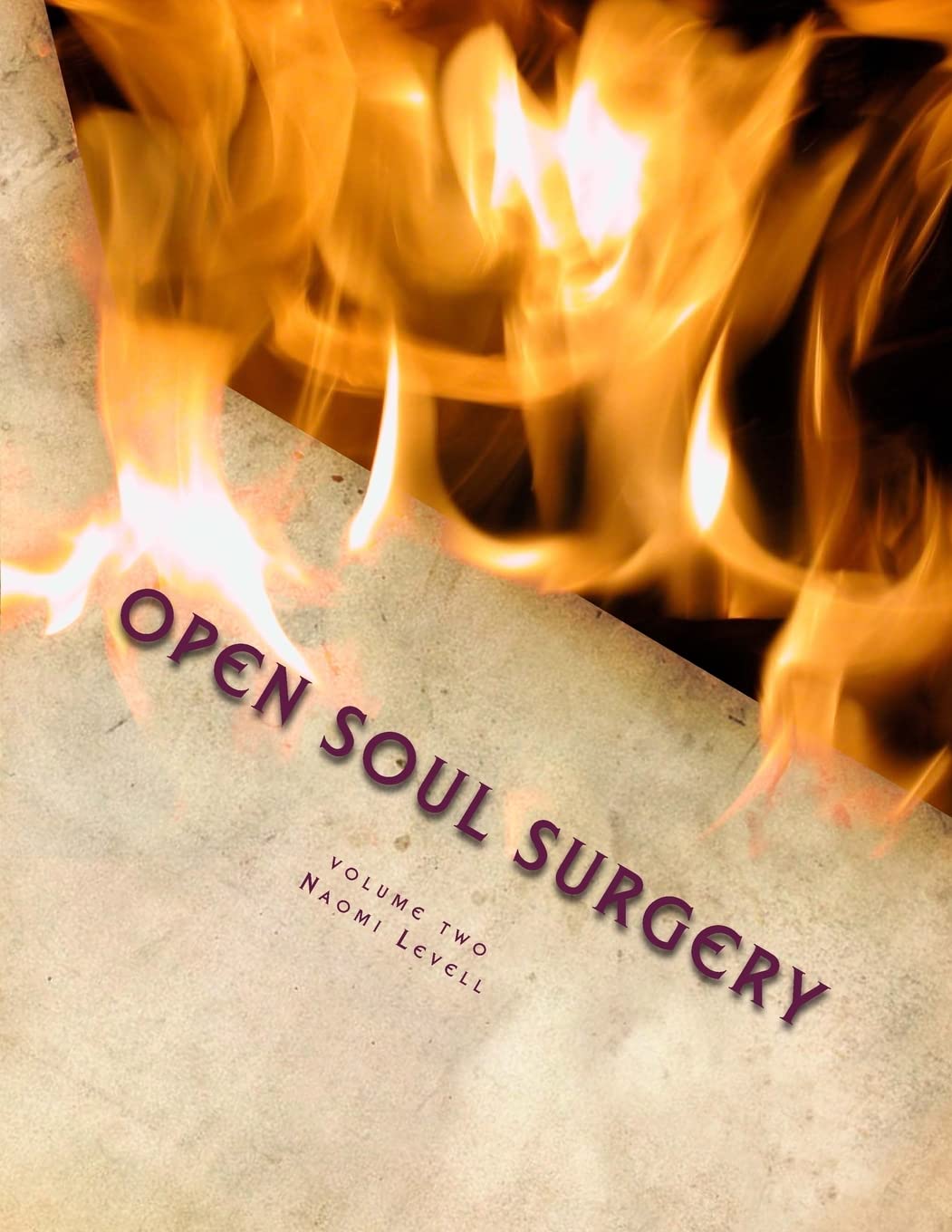Volume Two, Open Soul Surgery, deluxe large print color edition: Seven Flames: Letters to Manasseh (Volume 2),Used