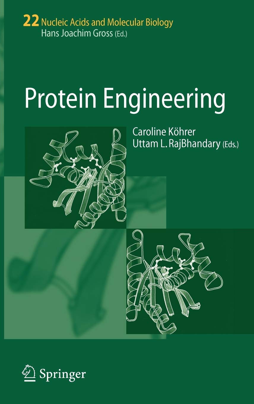 Protein Engineering (Nucleic Acids and Molecular Biology, 22),New