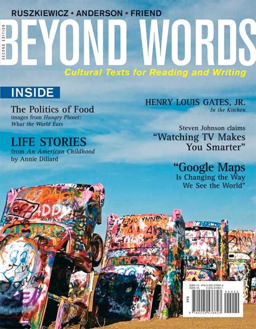 Beyond Words: Cultural Texts For Reading and Writing (2nd Edition),Used