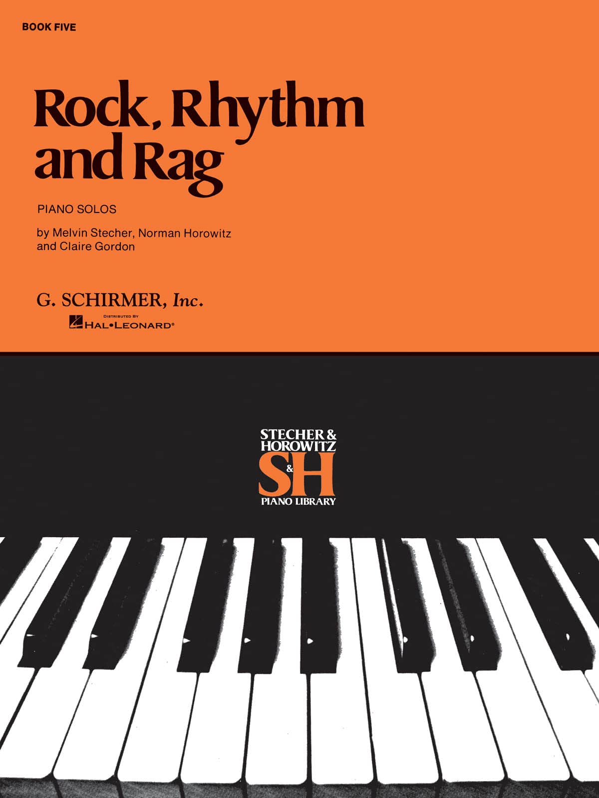 Rock, Rhythm and Rag  Book V: Piano Solo,Used