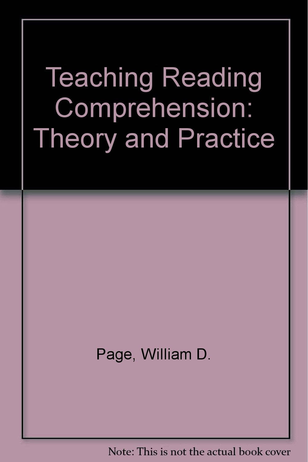 Teaching Reading Comprehension: Theory and Practice,Used
