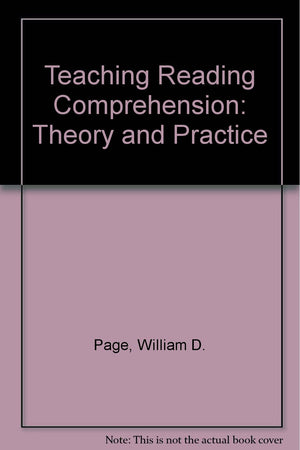Teaching Reading Comprehension: Theory and Practice,Used