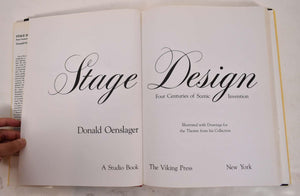 Stage Design: Four Centuries of Scenic Invention,Used