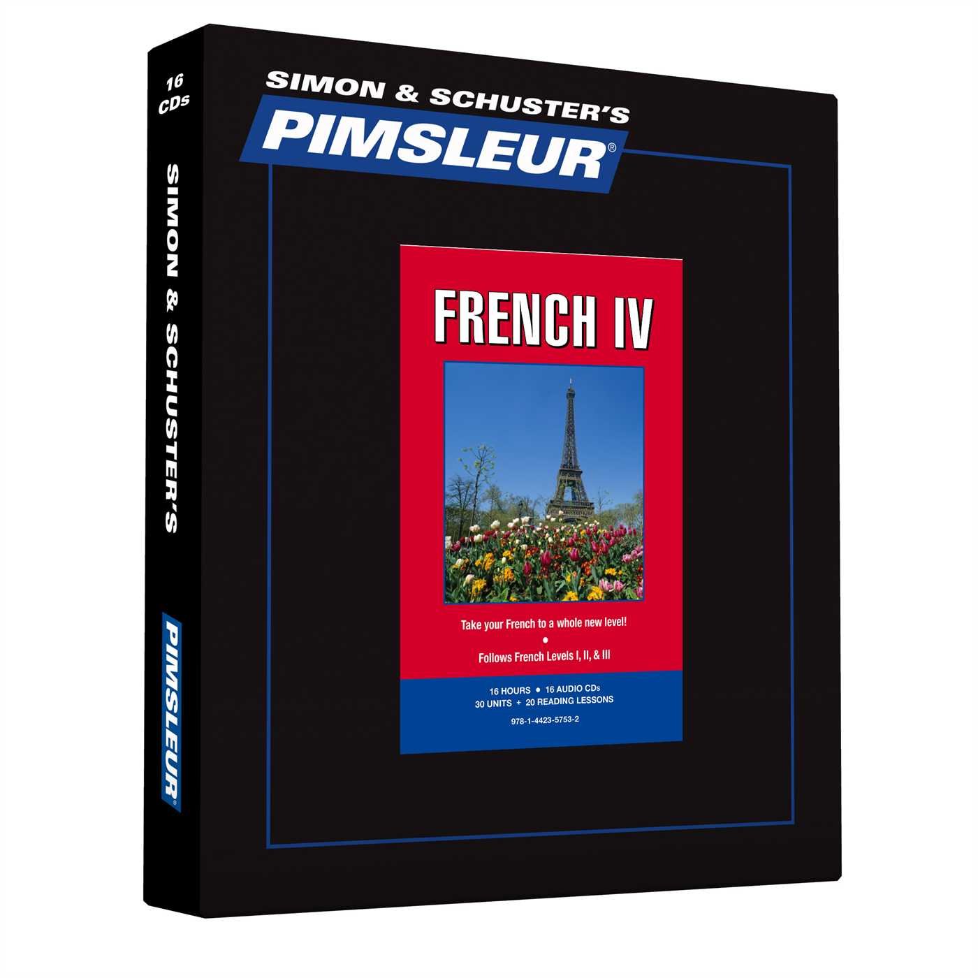 Pimsleur French Level 4 CD: Learn to Speak and Understand French with Pimsleur Language Programs (4) (Comprehensive),New