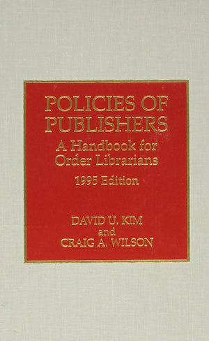 Policies Of Publishers,Used