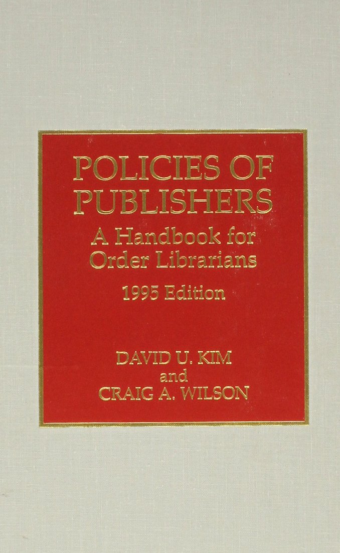 Policies Of Publishers,Used