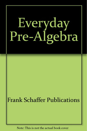 PreAlgebra for Everyday,Used
