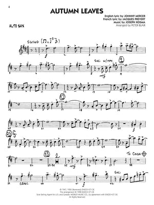 Standards  Alto Sax: Big Band PlayAlong Volume 7 (Hal Leonard Big Band PlayAlong),Used
