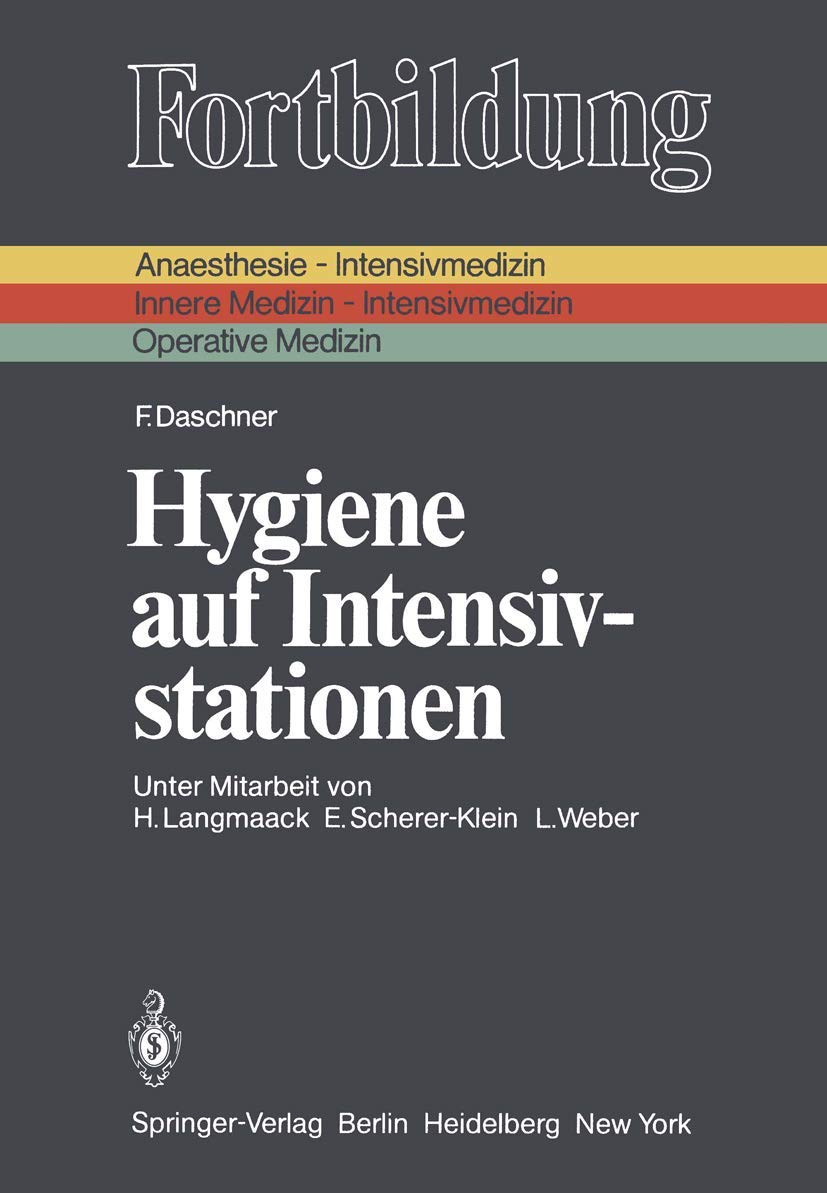 Hygiene Auf Intensivstationen (Fortbildung) (German Edition),Used